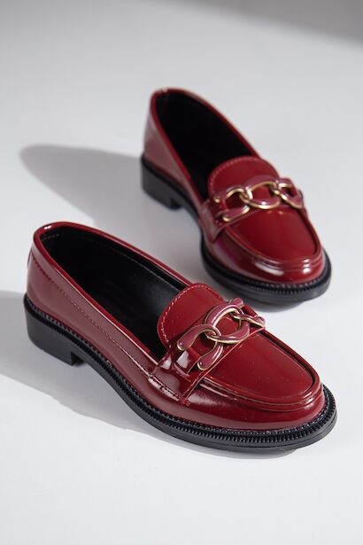 Delta Kadin Loafer  Bordo