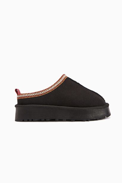 Ceel Içi Kürklü Ultra Mini Süet Kışlık Taban Bot & Bootie 