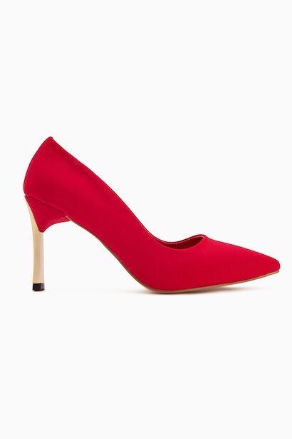 Stiletto Kadın Topuklu Ayakkabı Konforlu Vegan Deri Günlük Ve Özel Gün 
