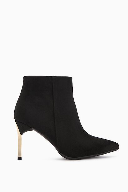 Sivri Burun İnce Altin Topuk Bot 